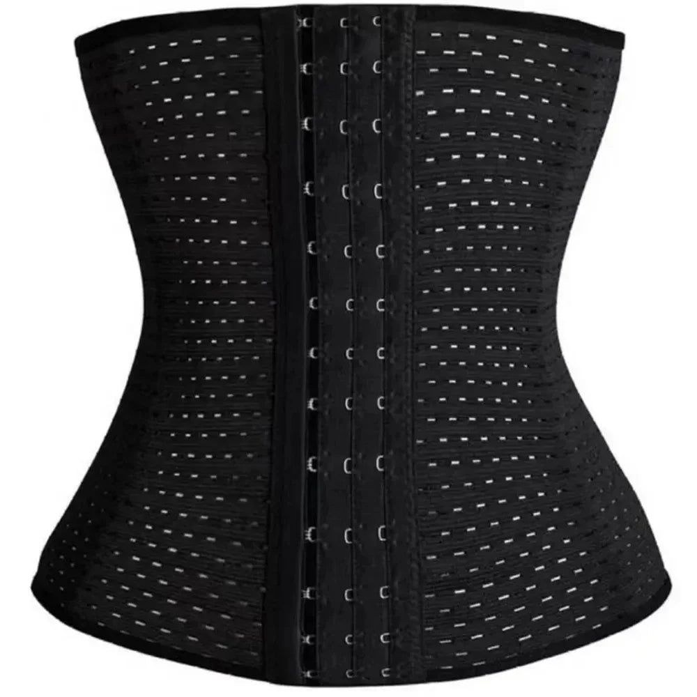 Postpartum Corset & Tummy Shaper – Black